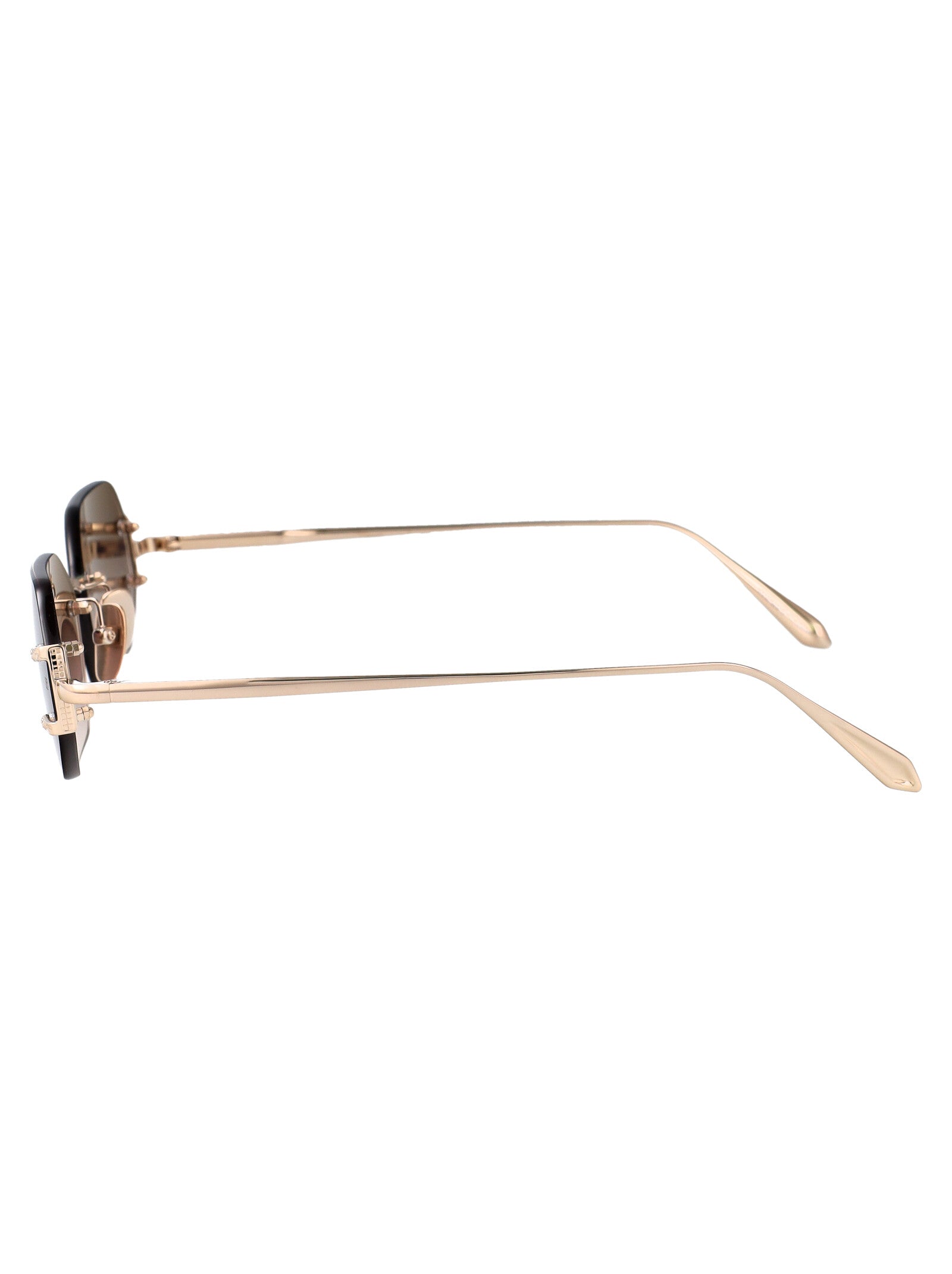 LINDA FARROW Titanium Sunglasses for Women - SS25 Collection