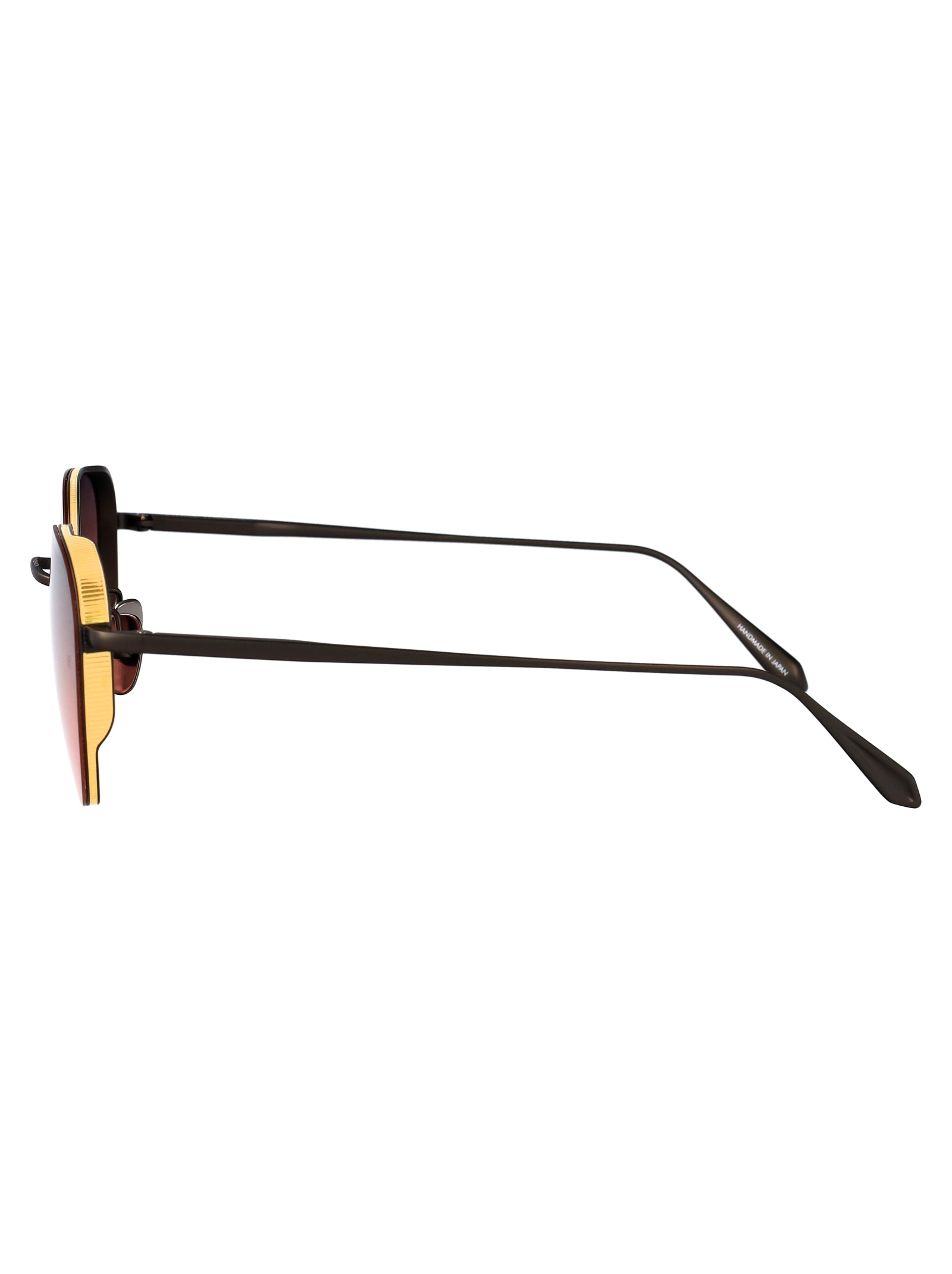 LINDA FARROW Sleek Titanium Sunglasses - Unisex Style