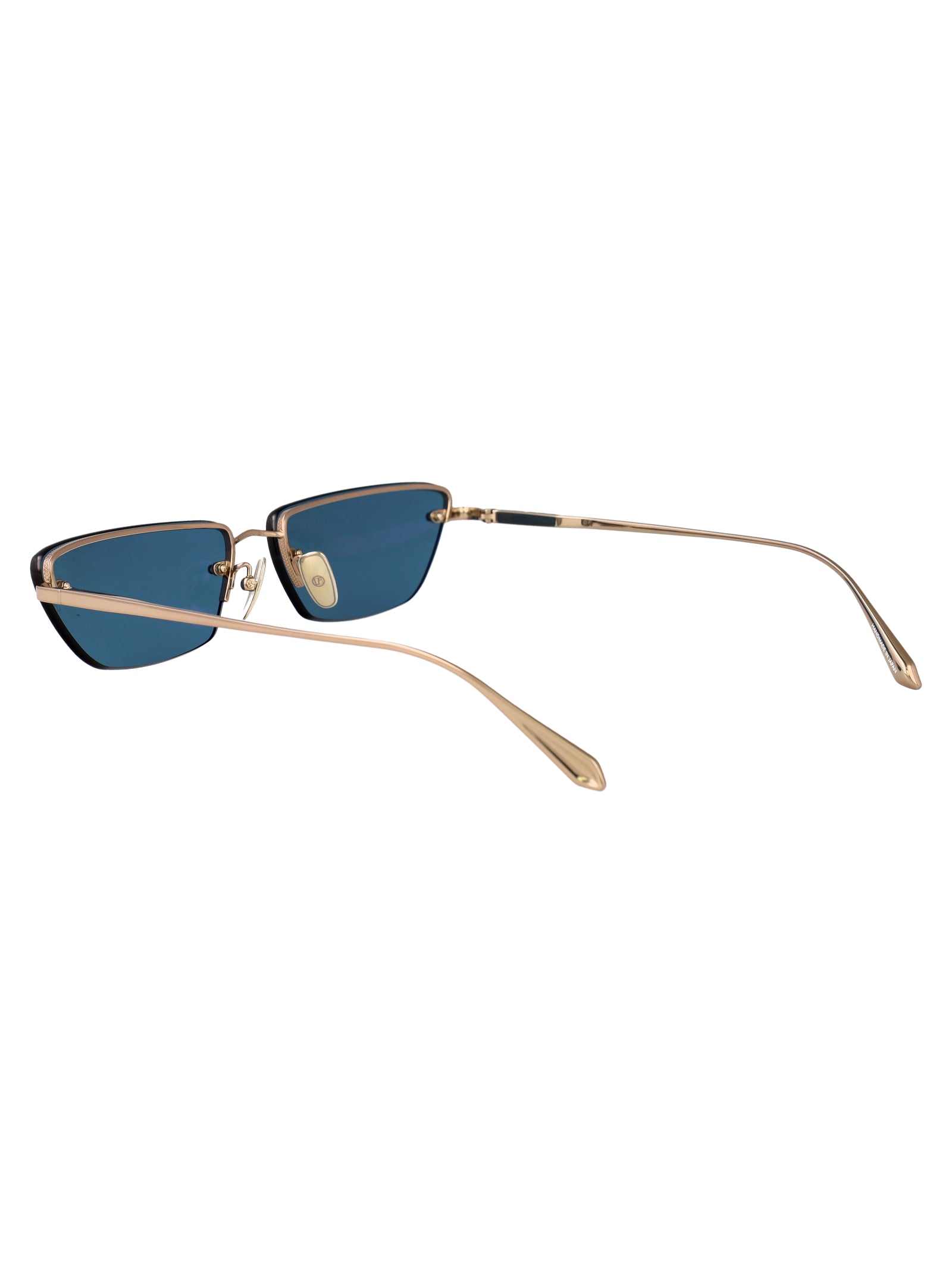 LINDA FARROW Chic Titanium Sunglasses for Women - SS25 Collection