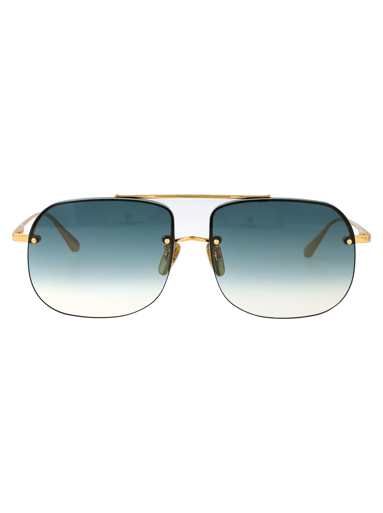 LINDA FARROW Unisex Titanium Sunglasses - SEREN Style