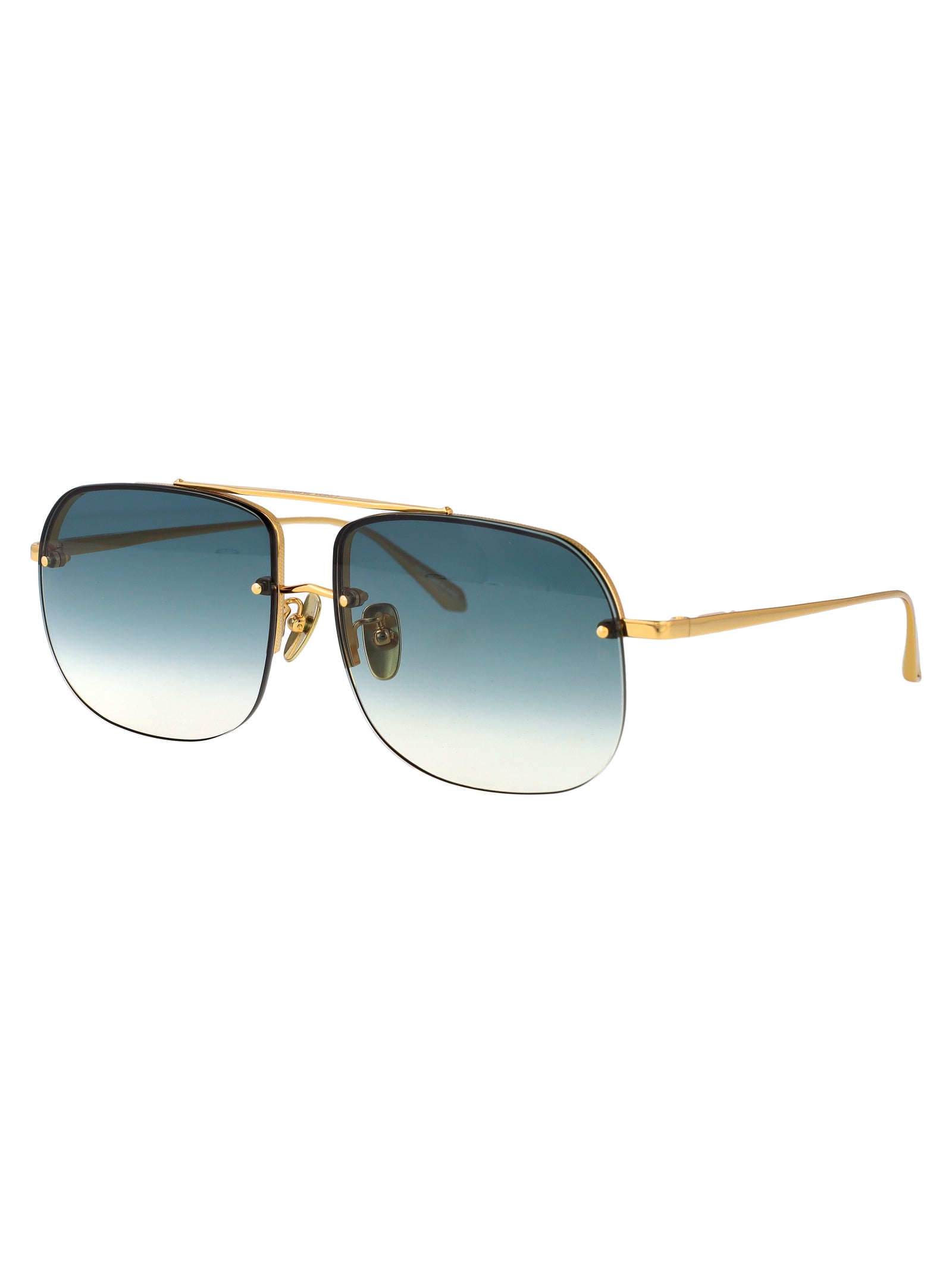LINDA FARROW Unisex Titanium Sunglasses - SEREN Style