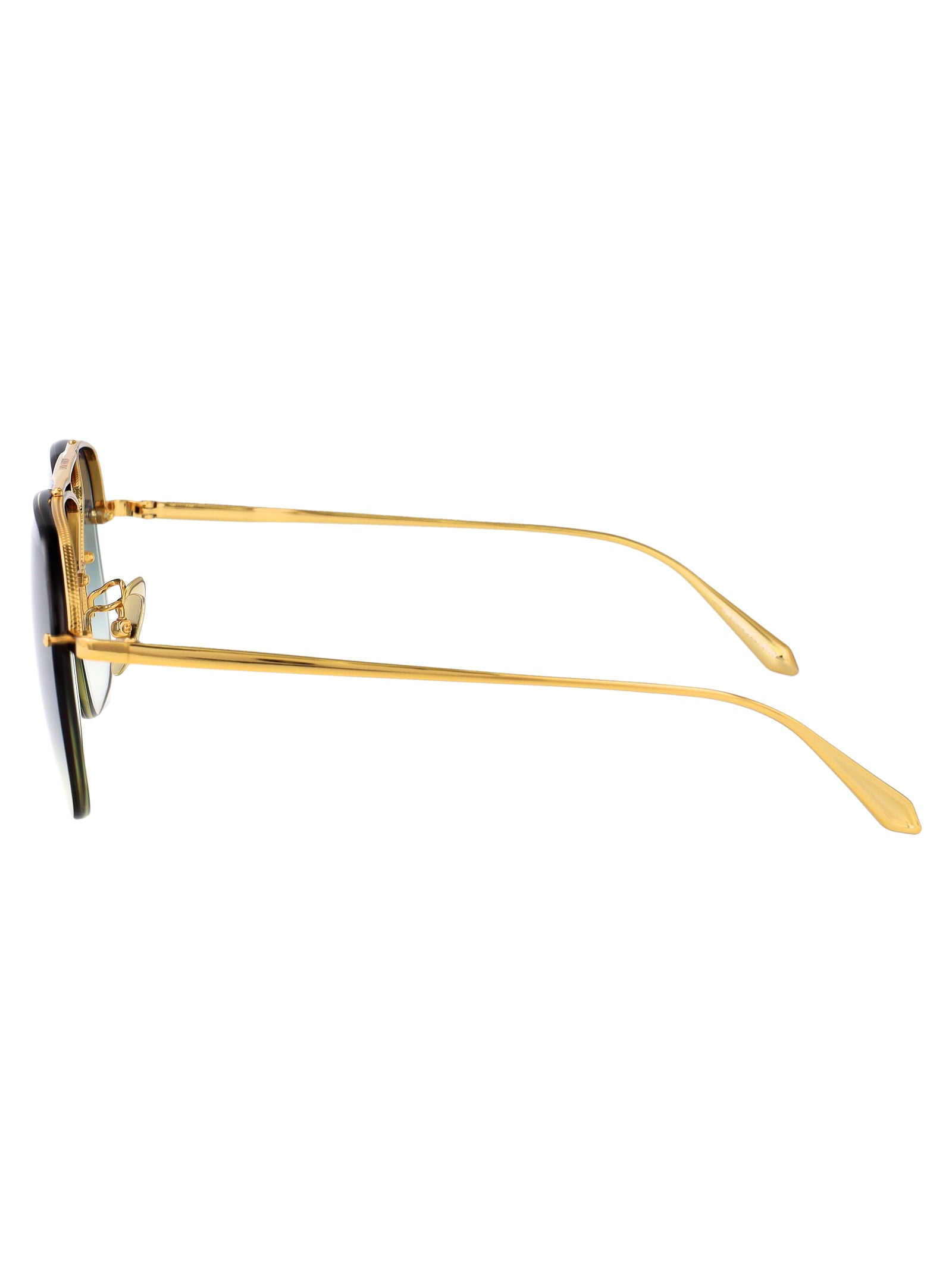 LINDA FARROW Unisex Titanium Sunglasses - SEREN Style