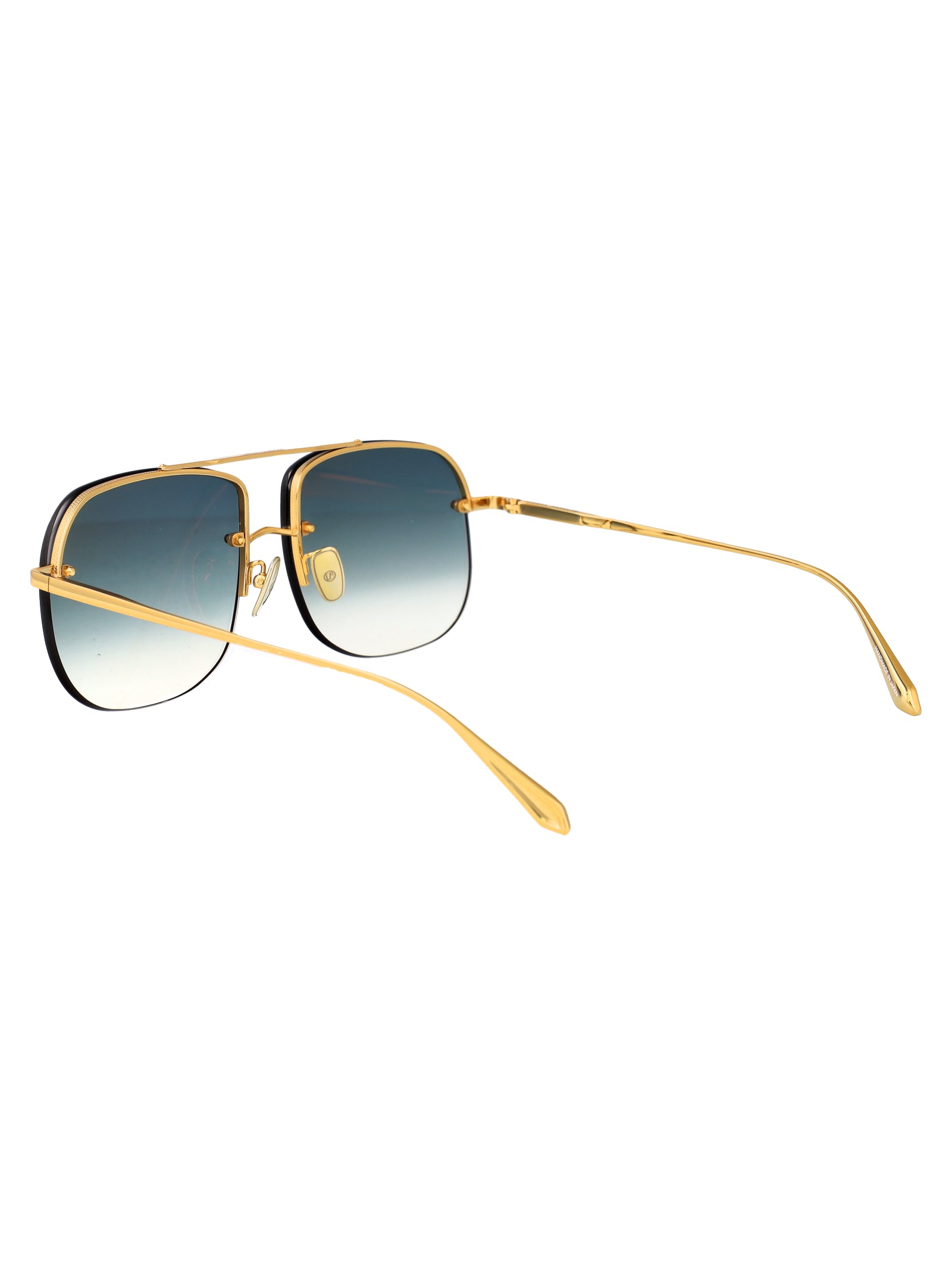 LINDA FARROW Unisex Titanium Sunglasses - SEREN Style