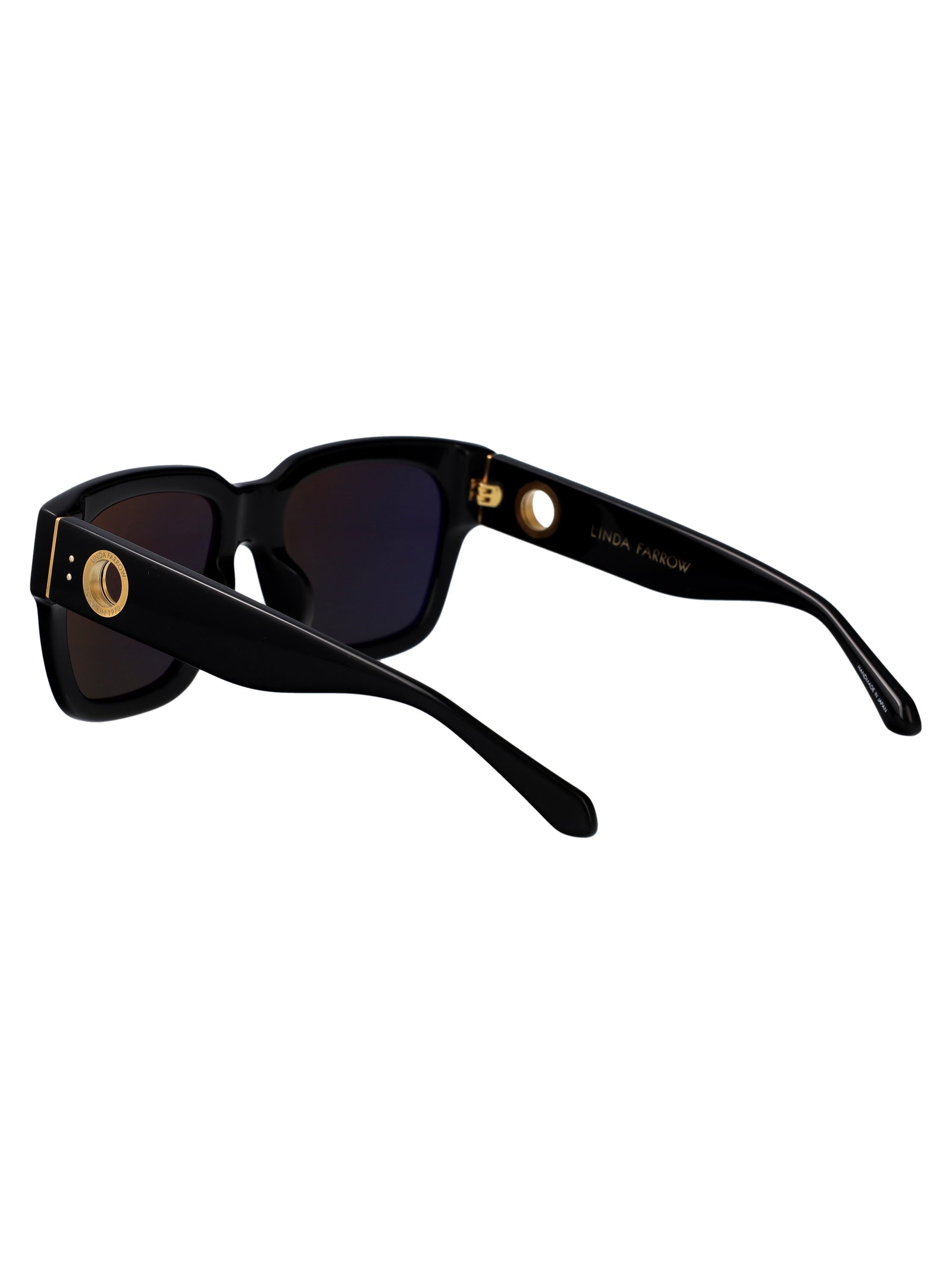 LINDA FARROW Trendy Acetate Sunglasses for Women