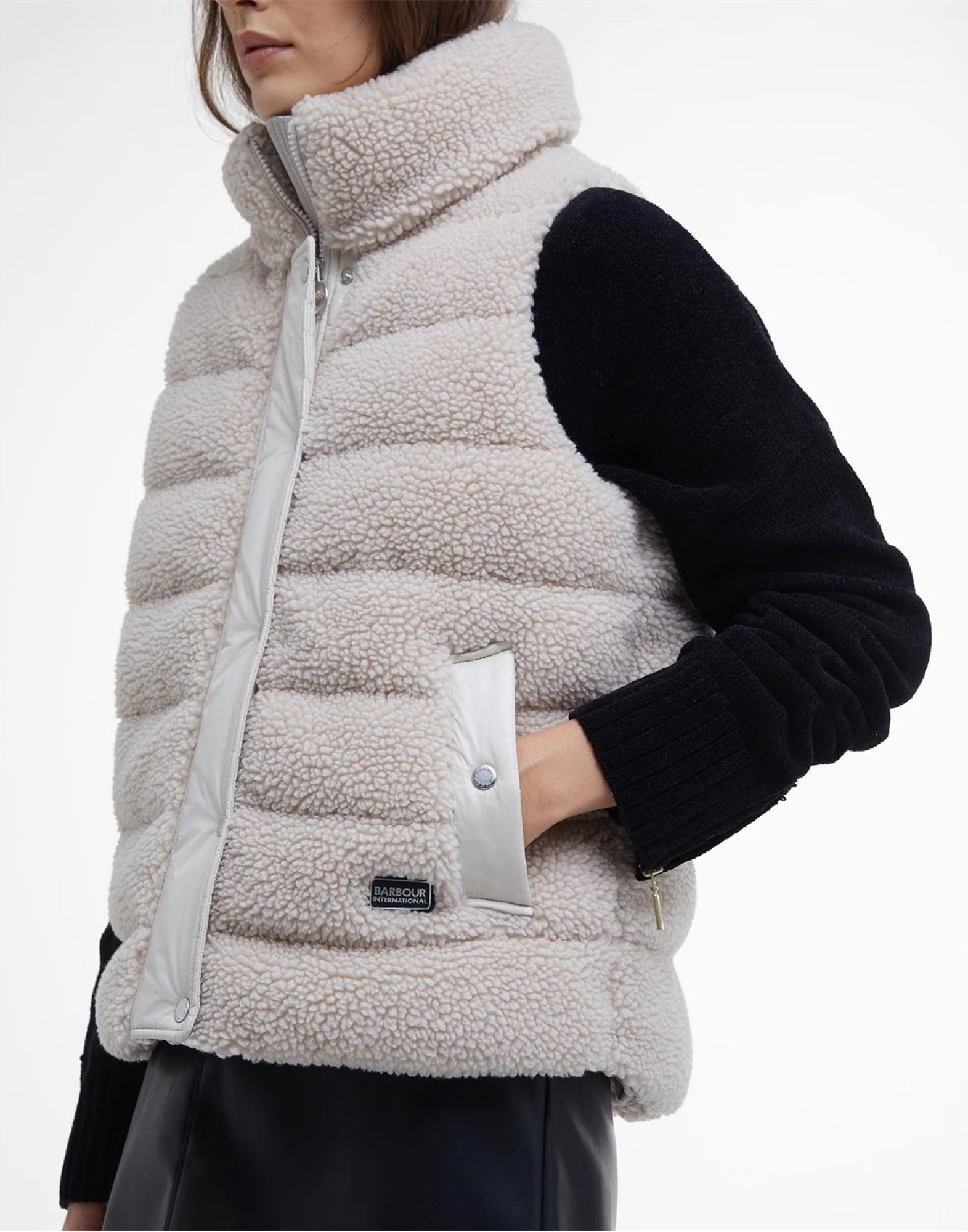 BARBOUR Women's Fleece Sherpa Gilet Vest