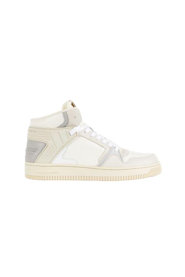 PHILIPPE MODEL PARIS Grande Mid-Top Leather Sneakers
