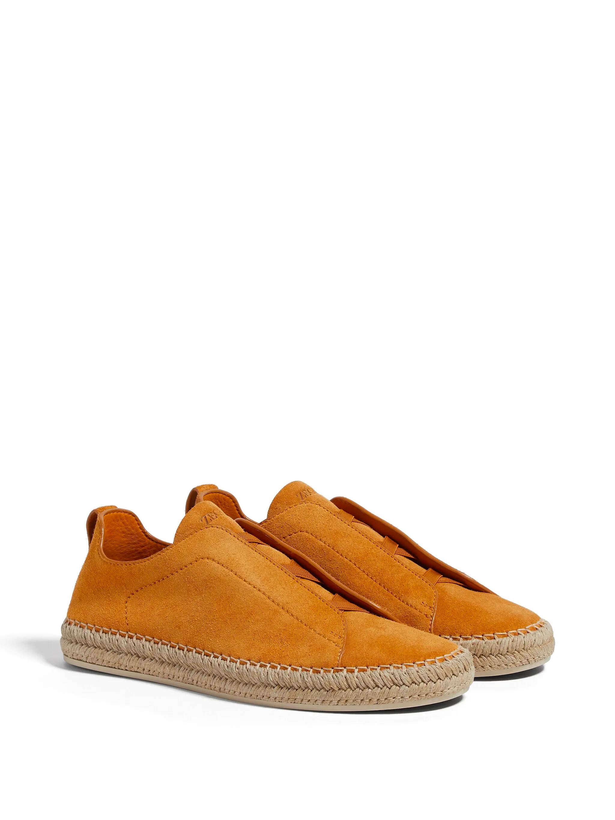 ZEGNA Triple Stitch™ Espadrillas in Suede - Men's Footwear