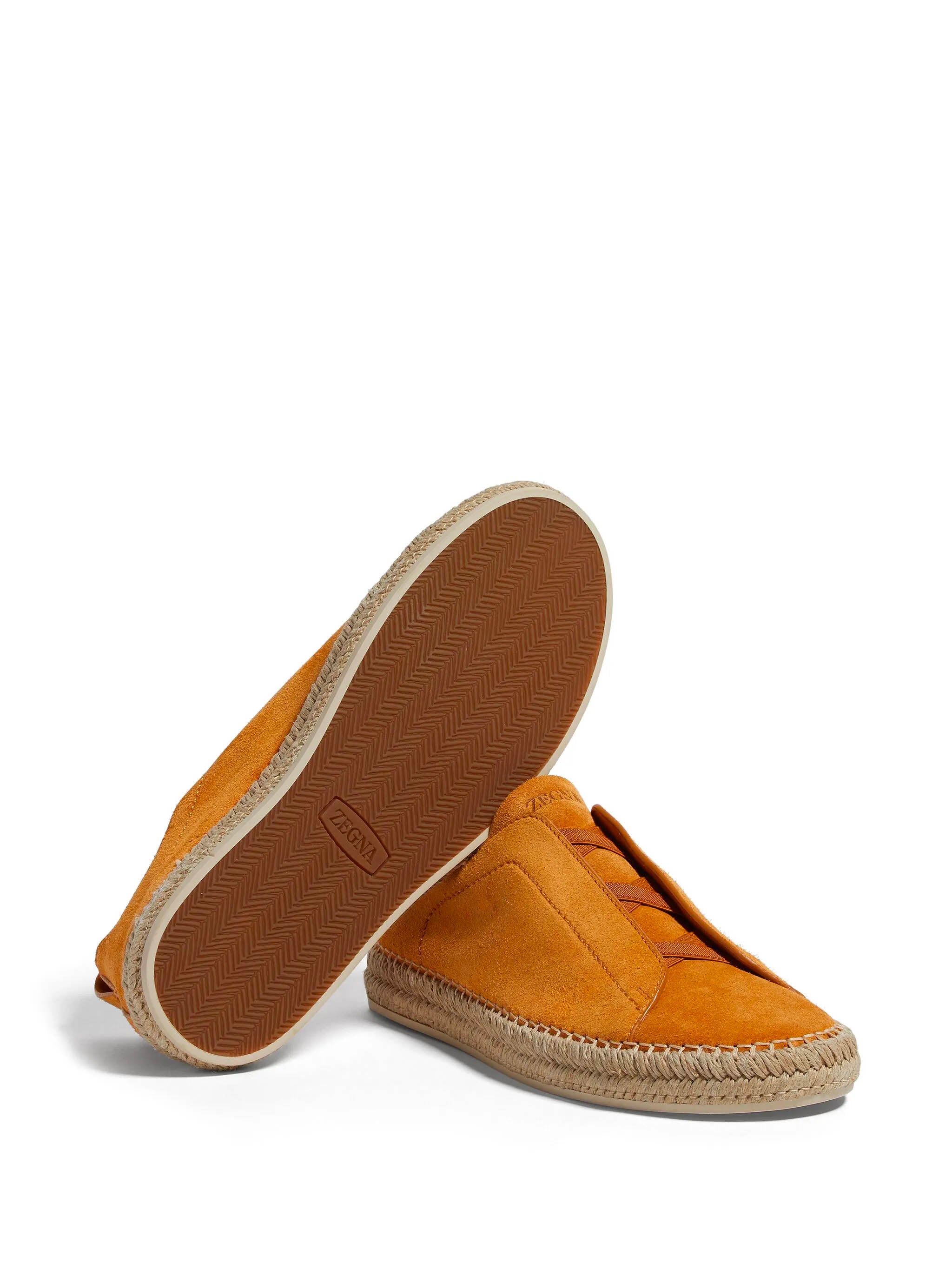 ZEGNA Triple Stitch™ Espadrillas in Suede - Men's Footwear