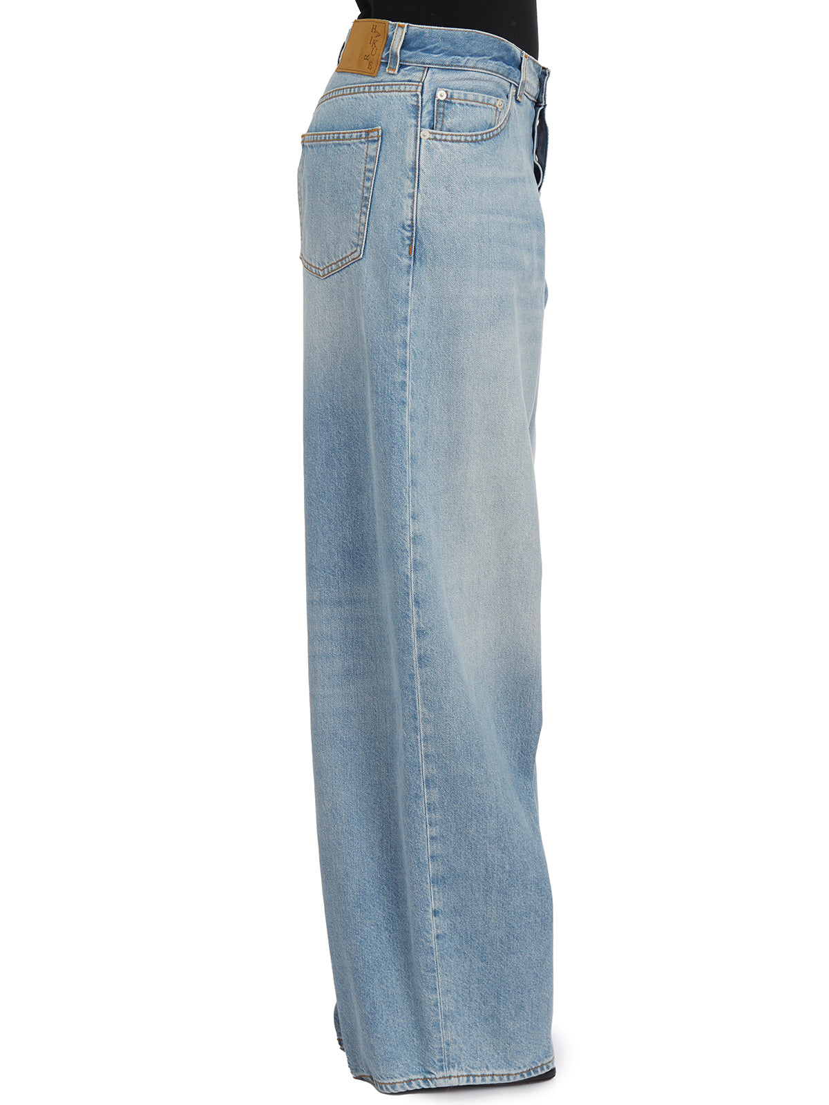 HAIKURE Wide-Leg Denim Pants - Size 25