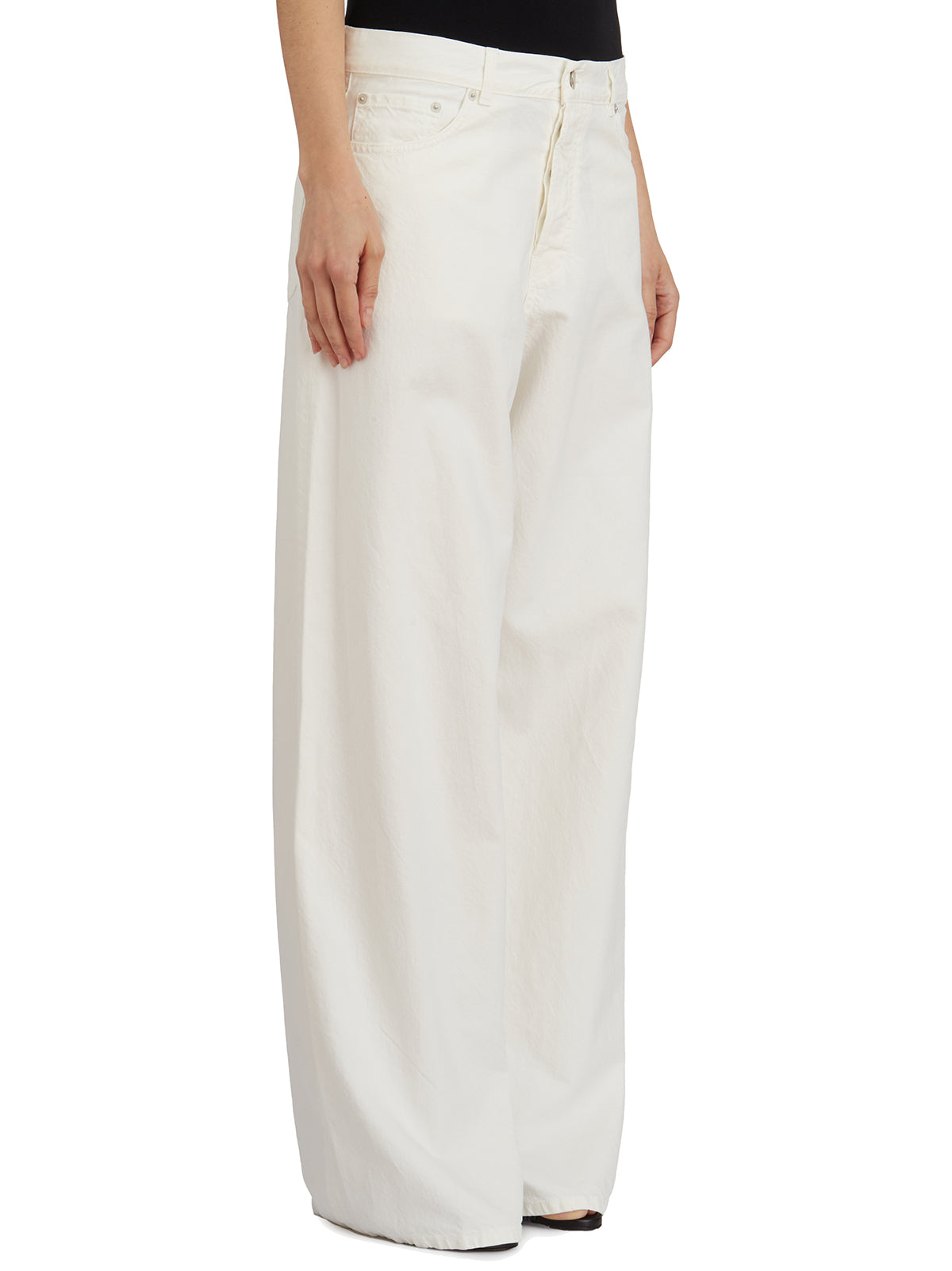 HAIKURE Women's Twill Denim Pants 25