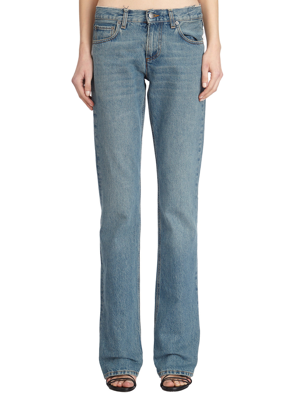 HAIKURE Carly Lagoon Wash Slim Fit Denim Pants - Size 26