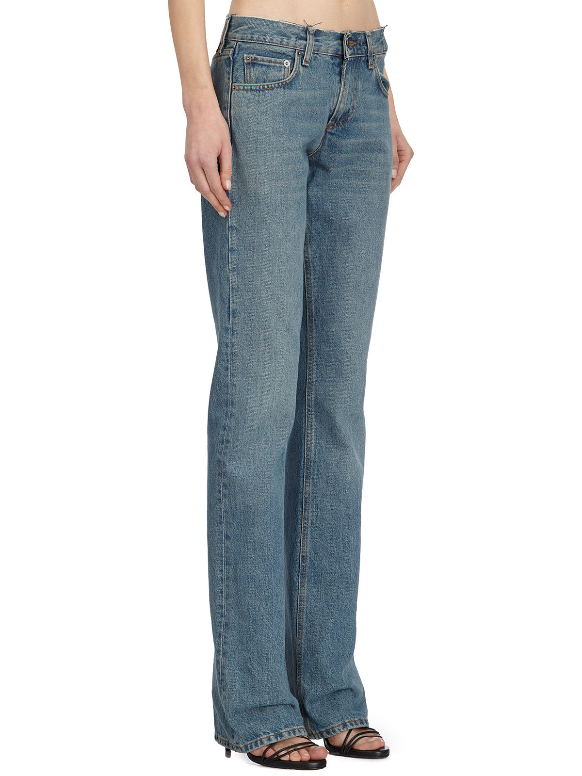 HAIKURE Carly Lagoon Wash Slim Fit Denim Pants - Size 26