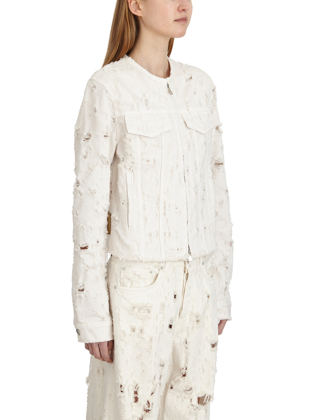 HAIKURE Mini Destroyed Effect Jacket (Size S)