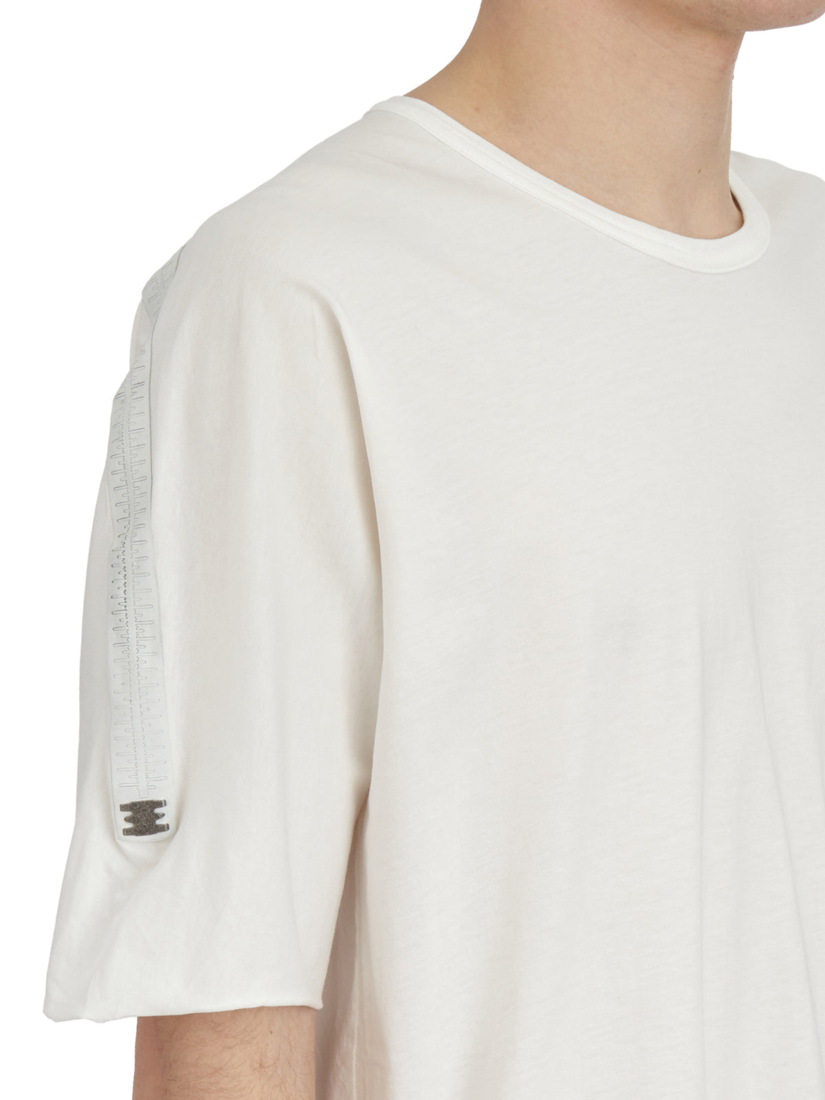 ISAAC SELLAM Crew Neck Cotton T-Shirt - Size M