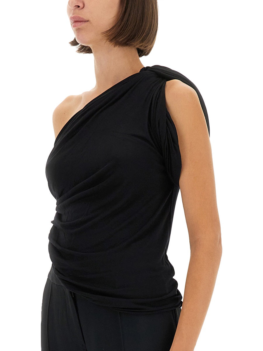 RICKOWENSLILIES Elegant Viscose Top for Women
