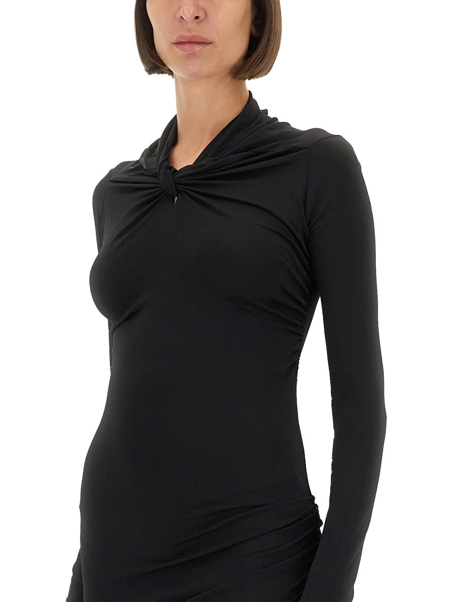 RICKOWENSLILIES Chic Mini Dress for Women - Perfect for FW25