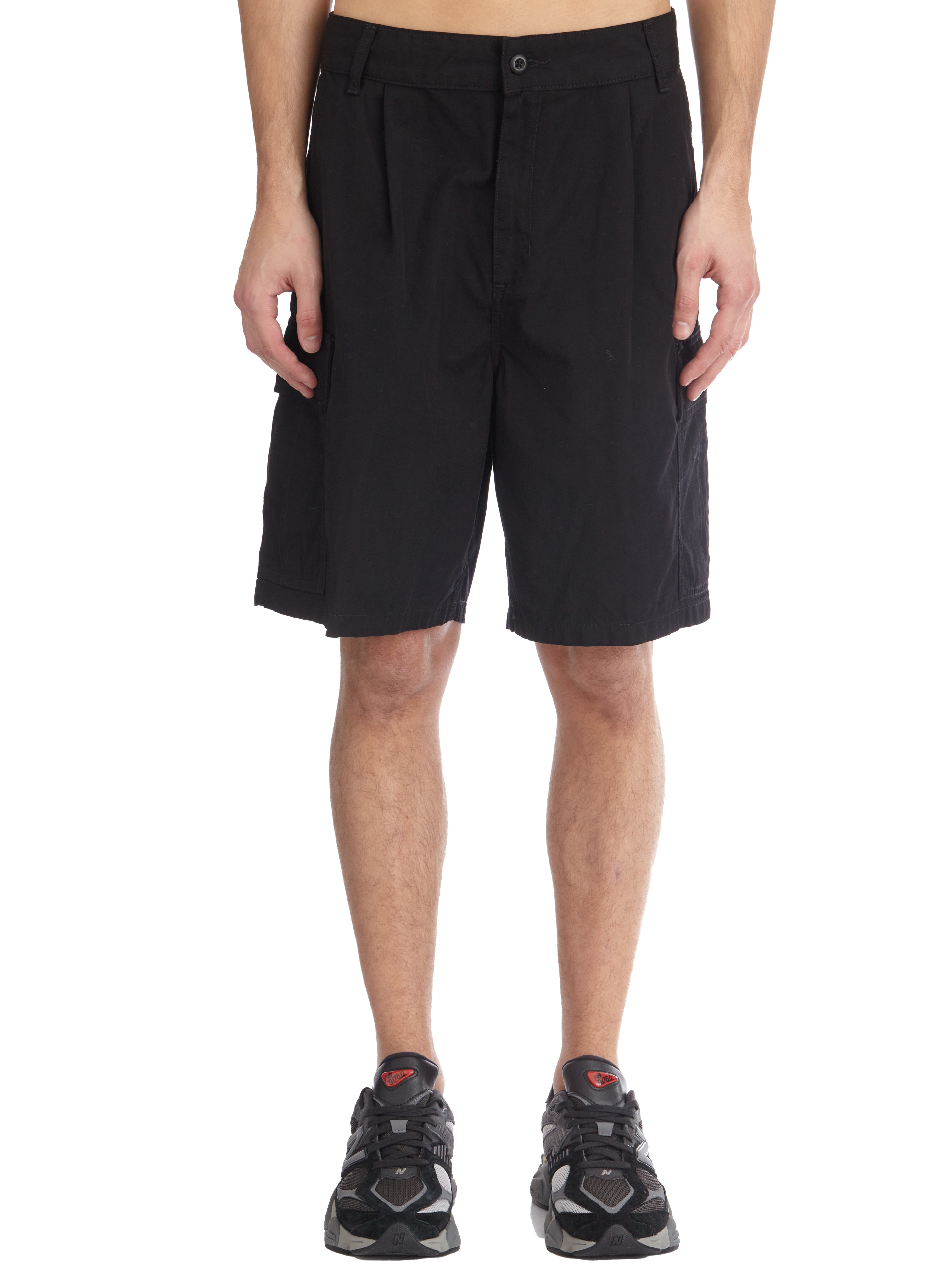 CARHARTT WIP Cargo Wool Poplin Bermuda Shorts - SS25