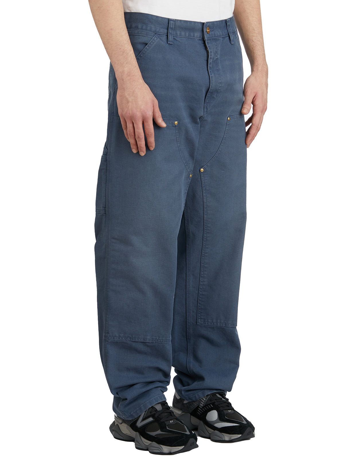 CARHARTT WIP Double Knee Canvas Pants for Men
