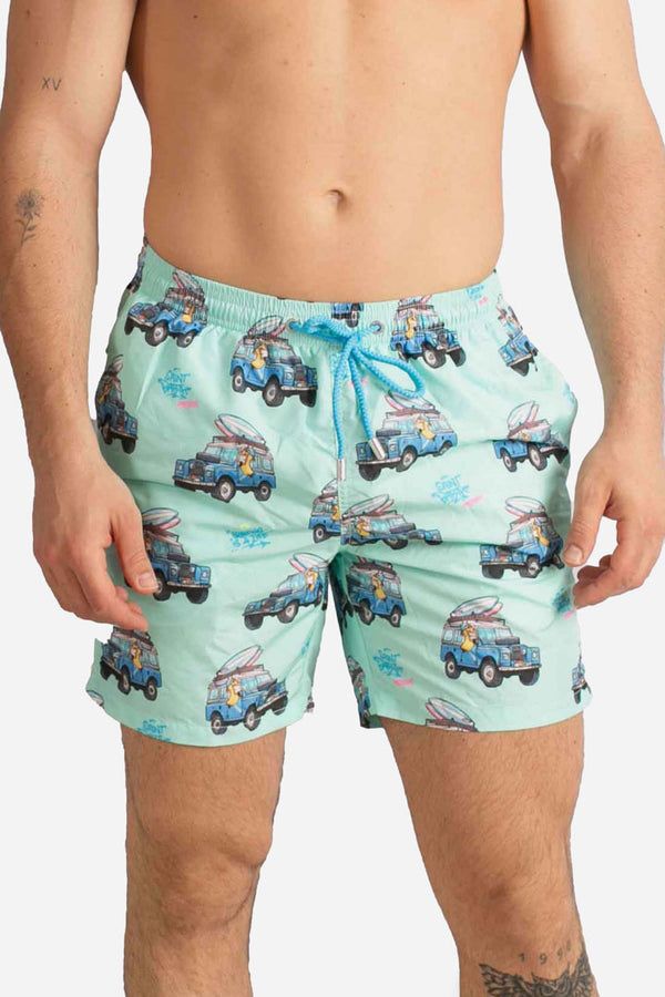 MC2 SAINT BARTH Men's Mini Lightning Beachwear