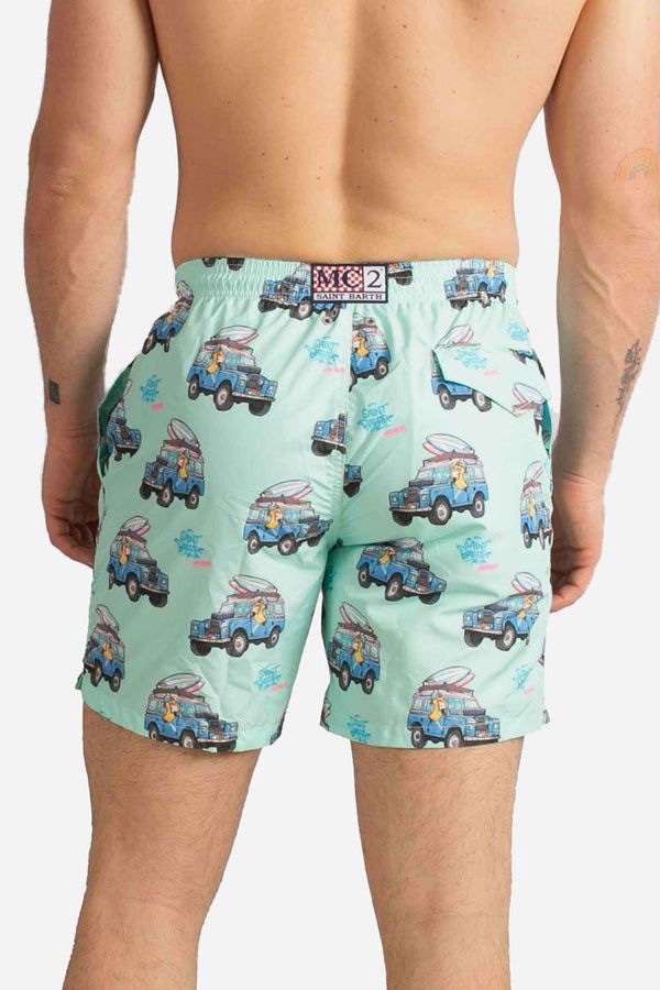 MC2 SAINT BARTH Men's Mini Lightning Beachwear