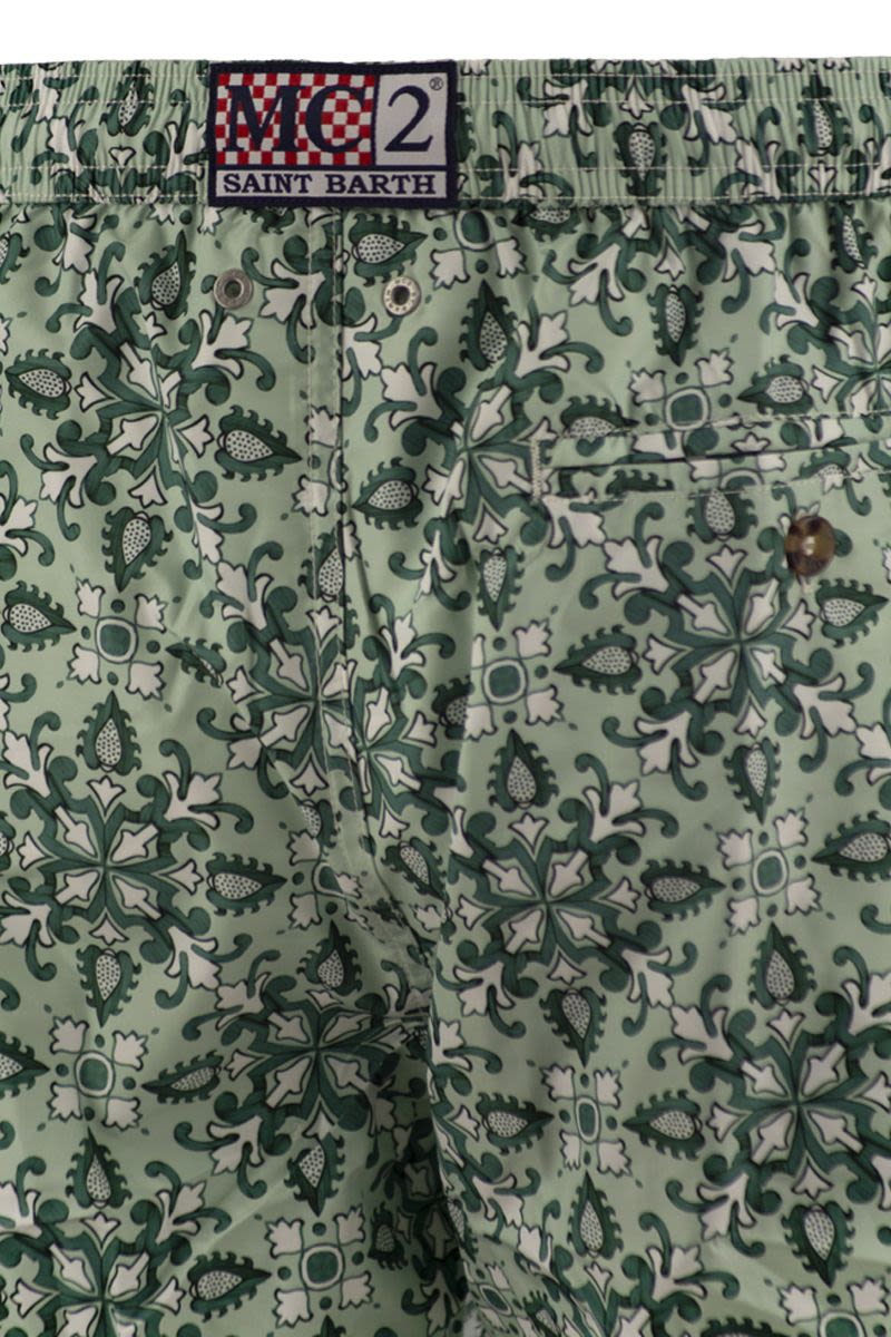 MC2 SAINT BARTH Lightweight Fabric Swimming Costume for Men - Spring/Summer 2025