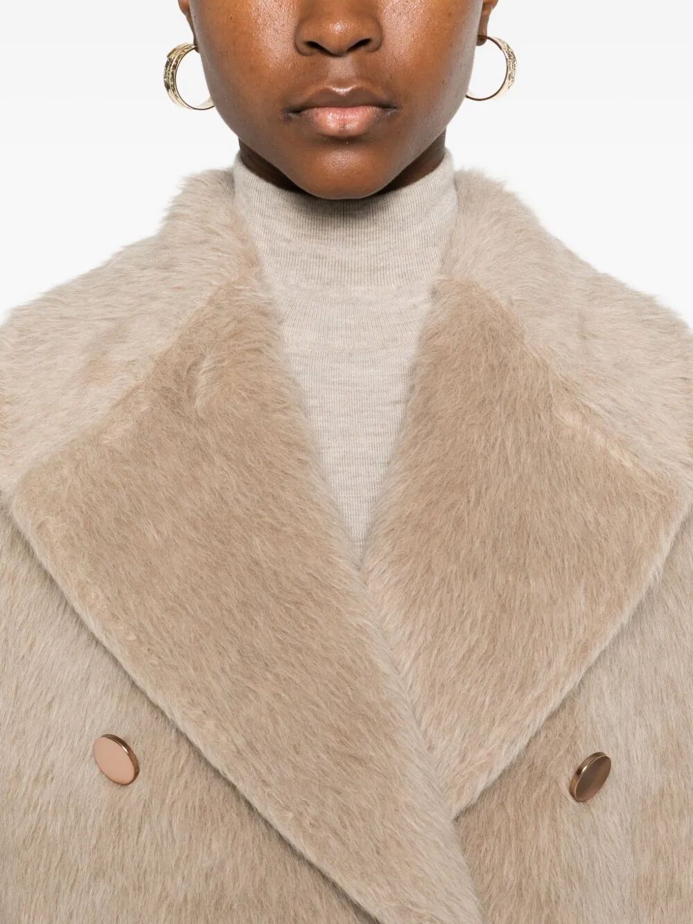 TAGLIATORE Double-Breasted Wool Jacket for Women