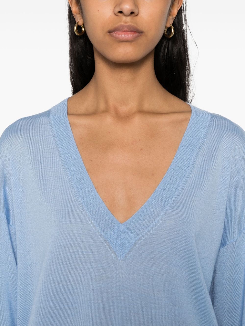 PAROSH Stylish Wool Sweater for Women - SS24 Collection