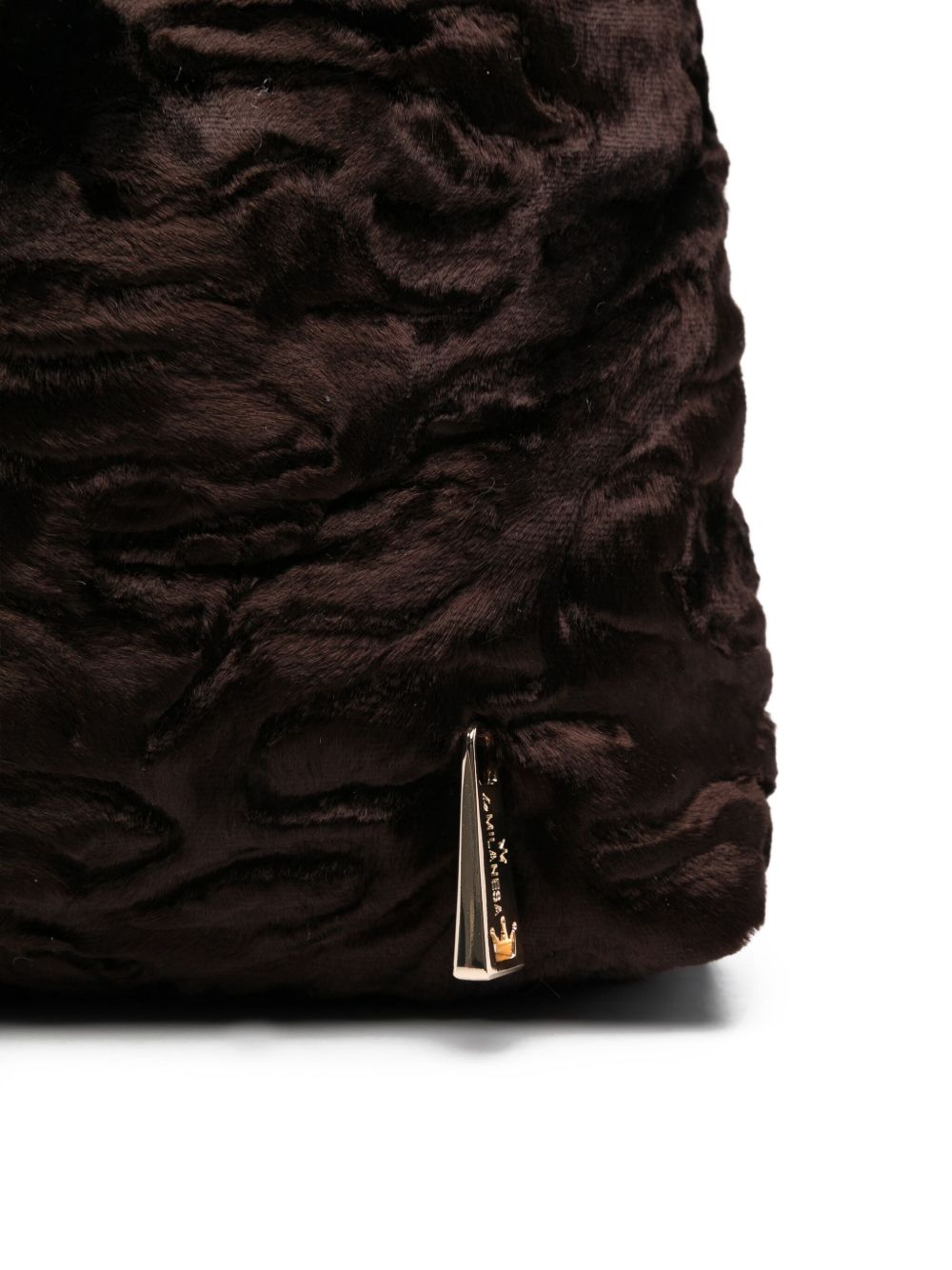 LA MILANESA Mini Textured Effect Shoulder Handbag