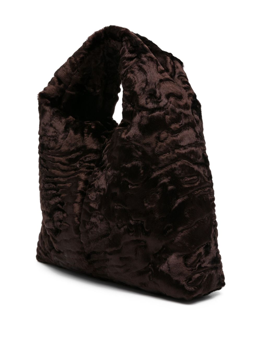 LA MILANESA Mini Textured Effect Shoulder Handbag