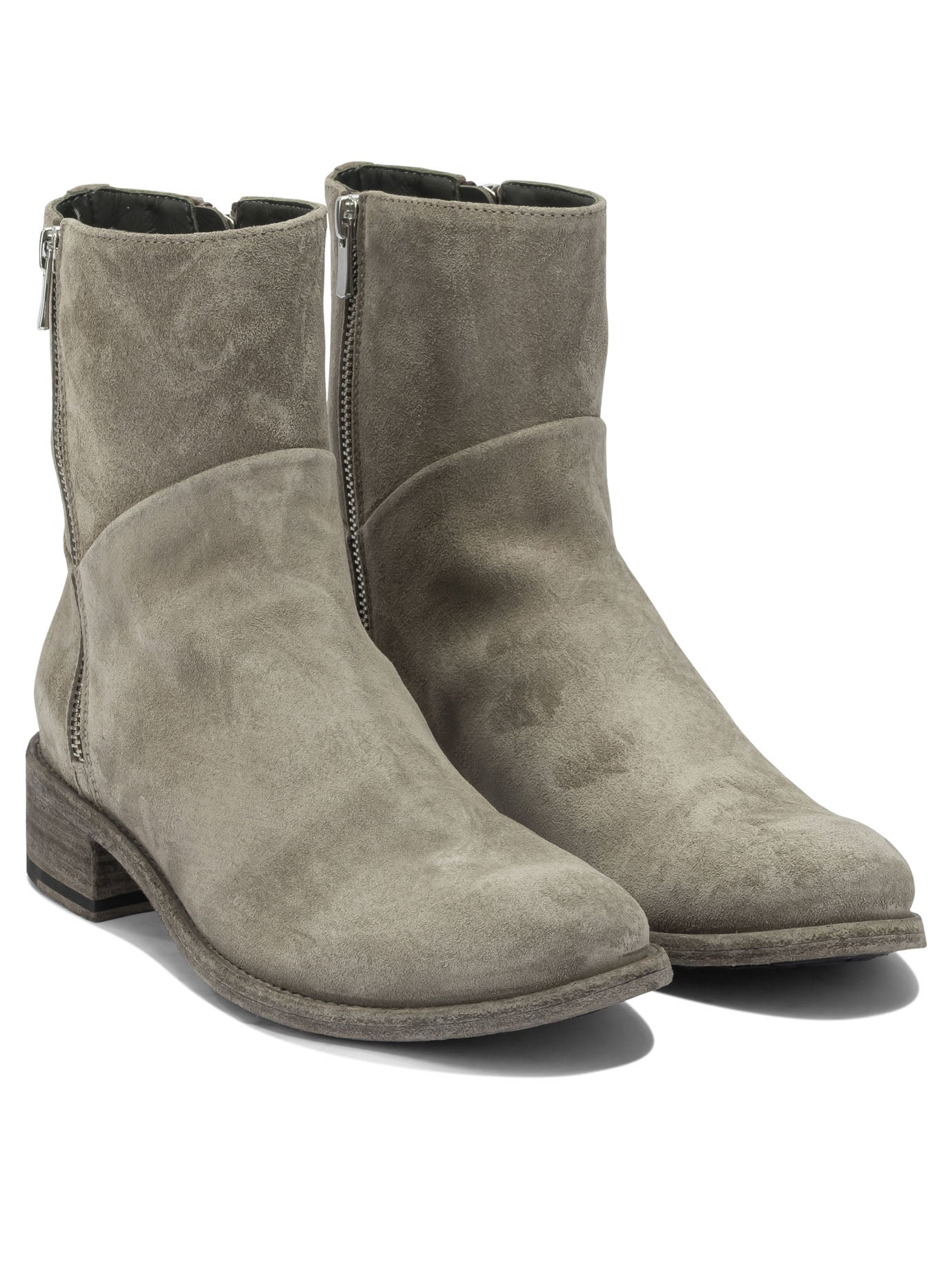 OFFICINE CREATIVE Women's Low Zippered Ankle Boots