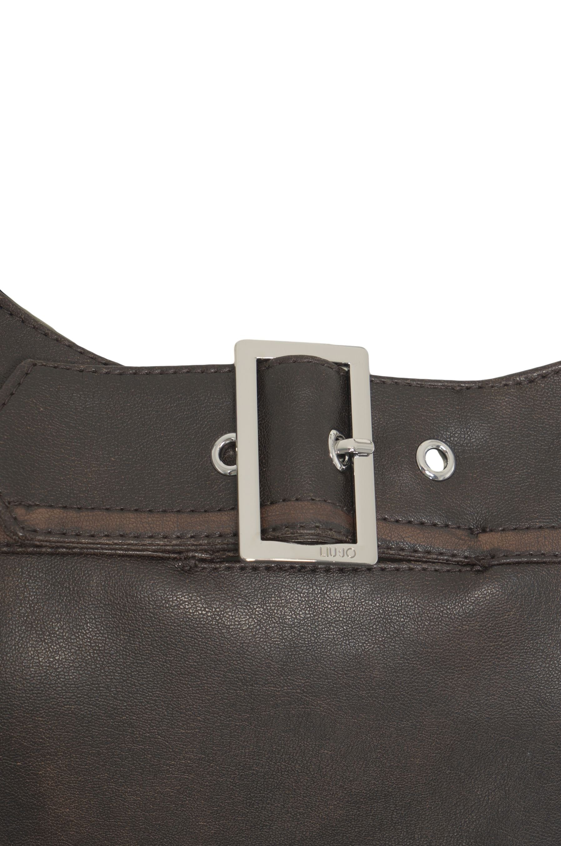 LIU JO Sleeveless Mini Dress with Buckle Detail