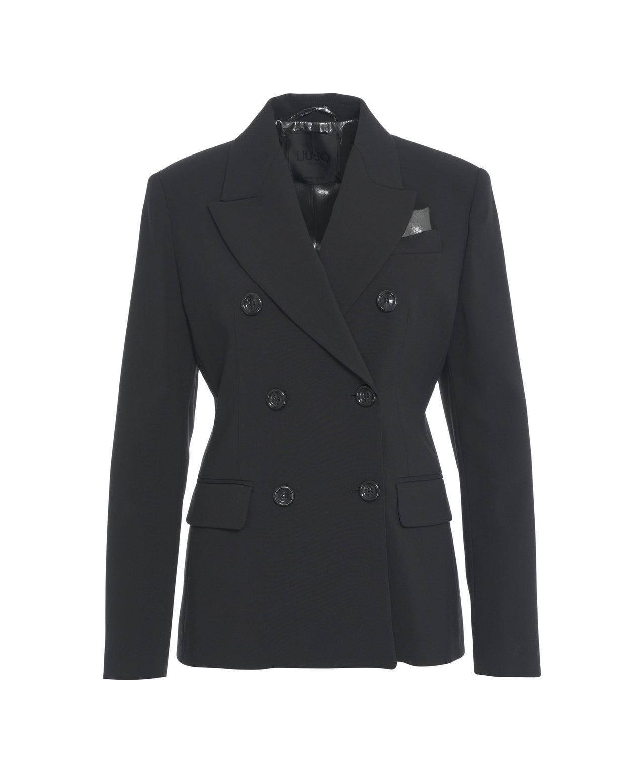 LIU JO Double-Breasted Tailored Blazer