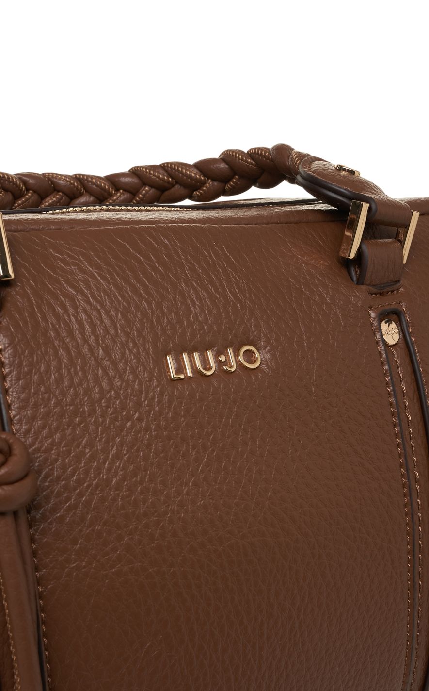 LIU JO Elegant Mini Handbag with Woven Handle - Fall Winter 2025