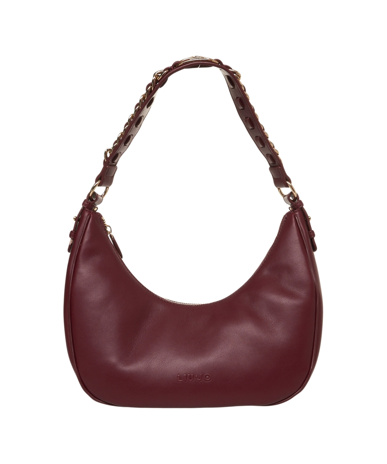 LIU JO Elegant Crescent Mini Handbag with Chain Strap