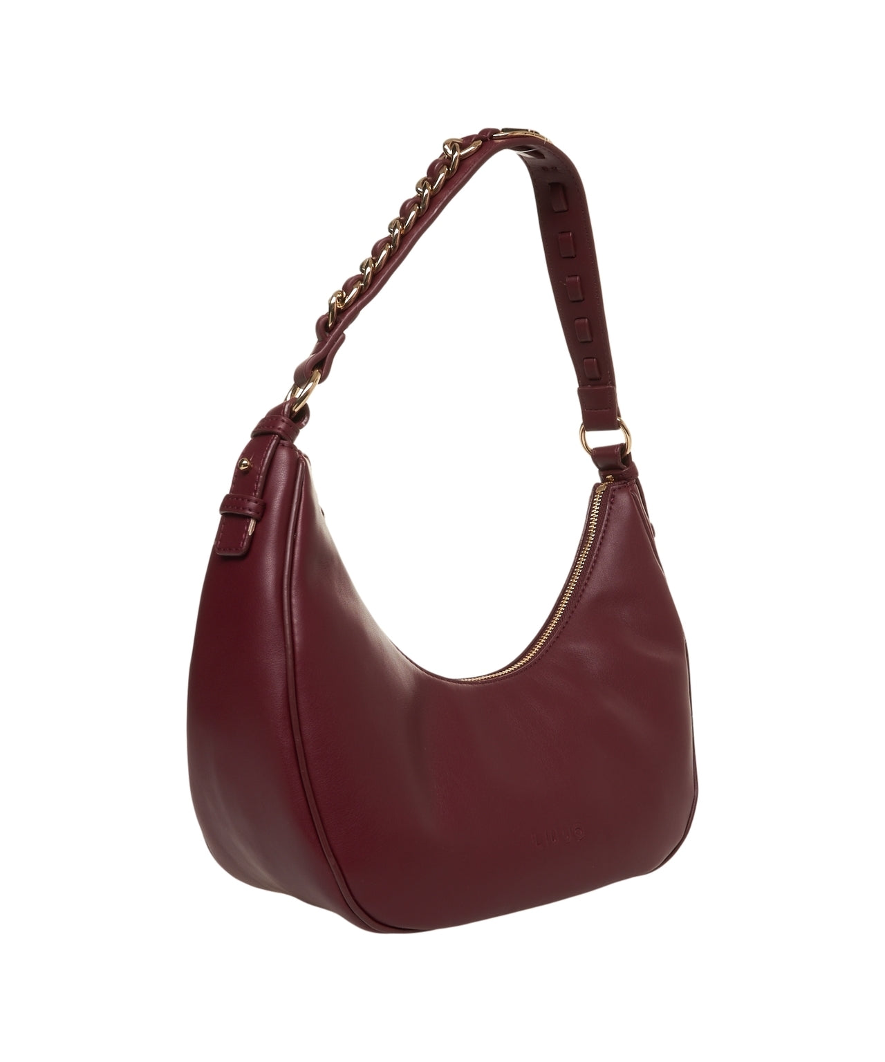 LIU JO Elegant Crescent Mini Handbag with Chain Strap