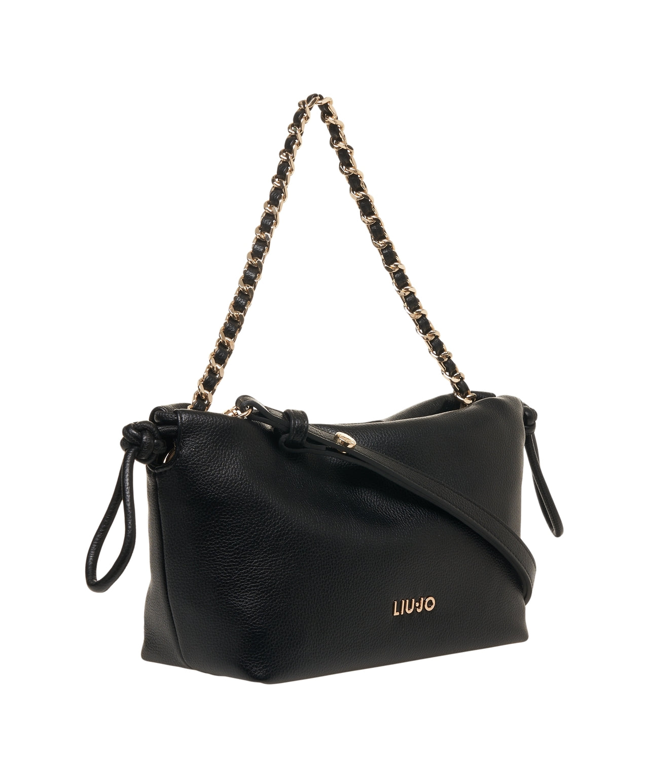 LIU JO Chic Shoulder Bag with Chain Detail - 24 x 15 x 11 cm
