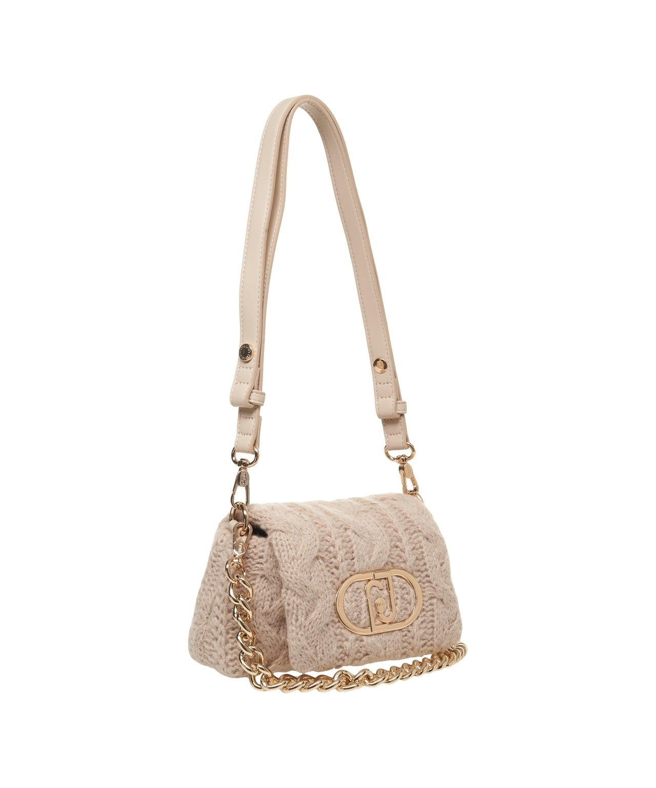 LIU JO Chic Braided Mini Crossbody Handbag