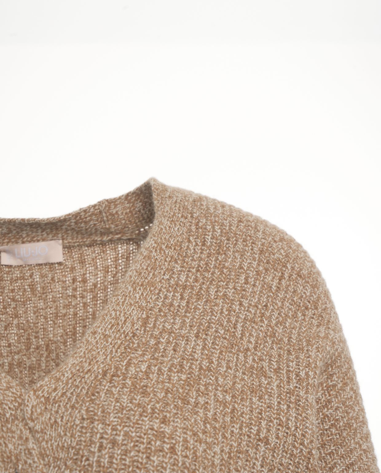 LIU JO Cropped Cardigan with Decorative Buttons