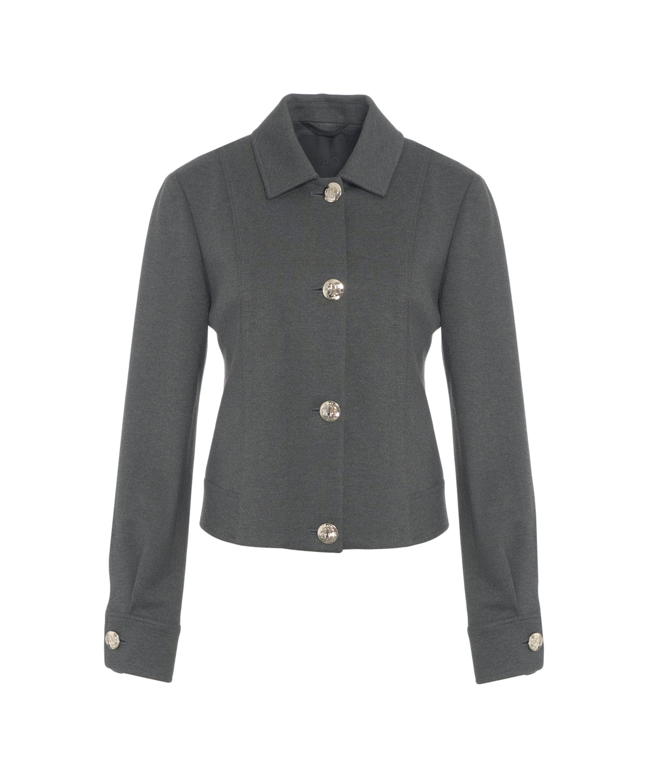 LIU JO Elegant Women's Jacket with Decorative Buttons
