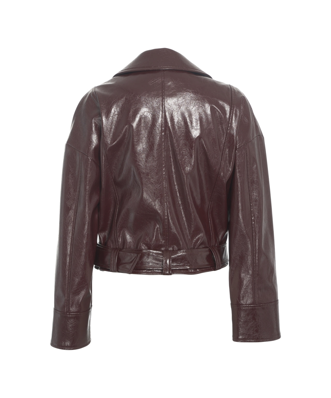 LIU JO Modern Biker-Style Jacket in Faux Leather