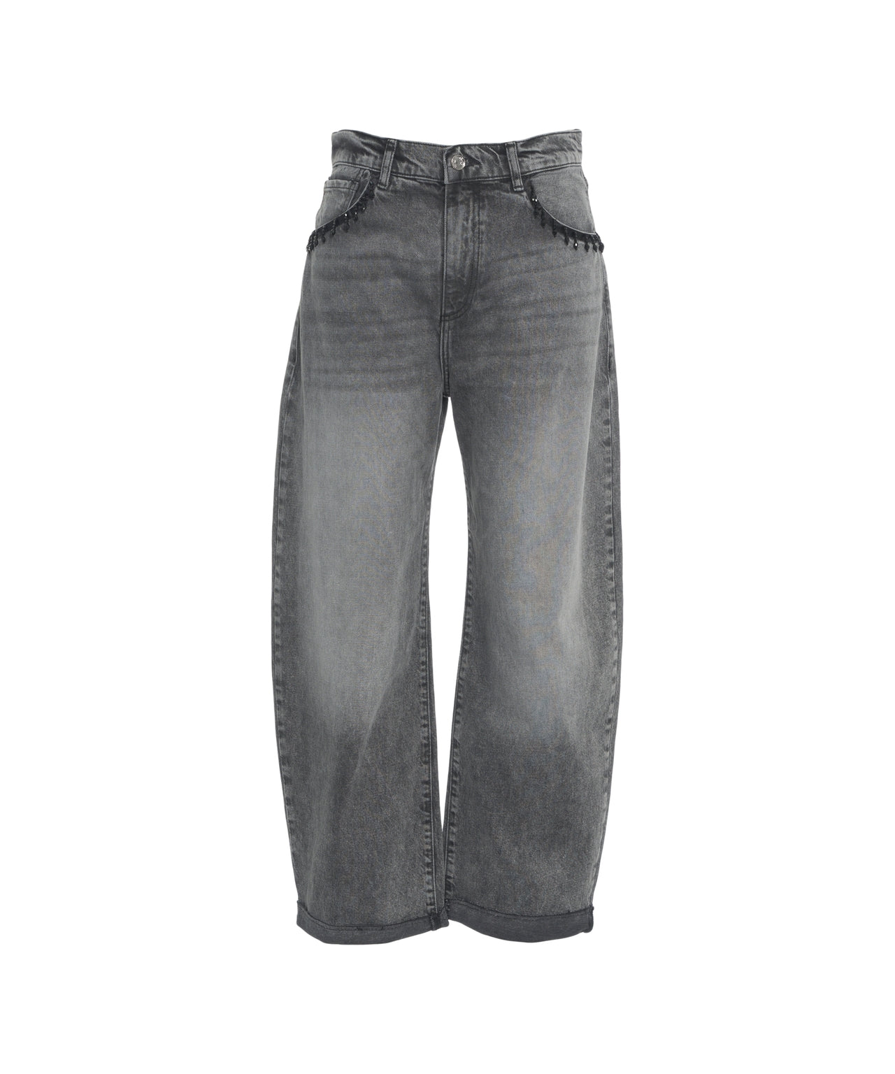 LIU JO Women's High-Waist Carrot Fit Jeans