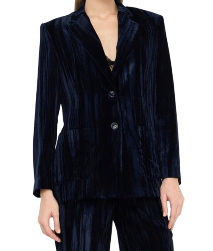 LIU JO Elegant Velvet Blazer for Women