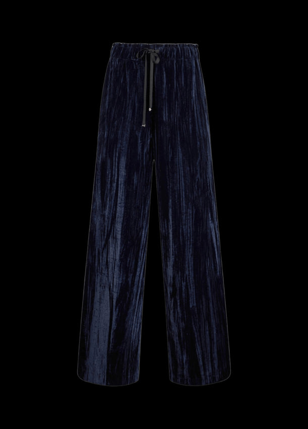 LIU JO Chic Velvet Trousers for Women - FW25 Edition
