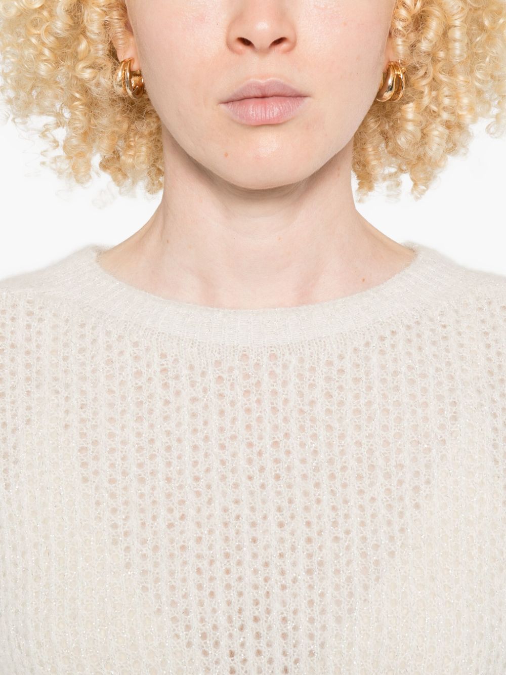 LIU JO Chic Alpaca Blend Sweater for Women