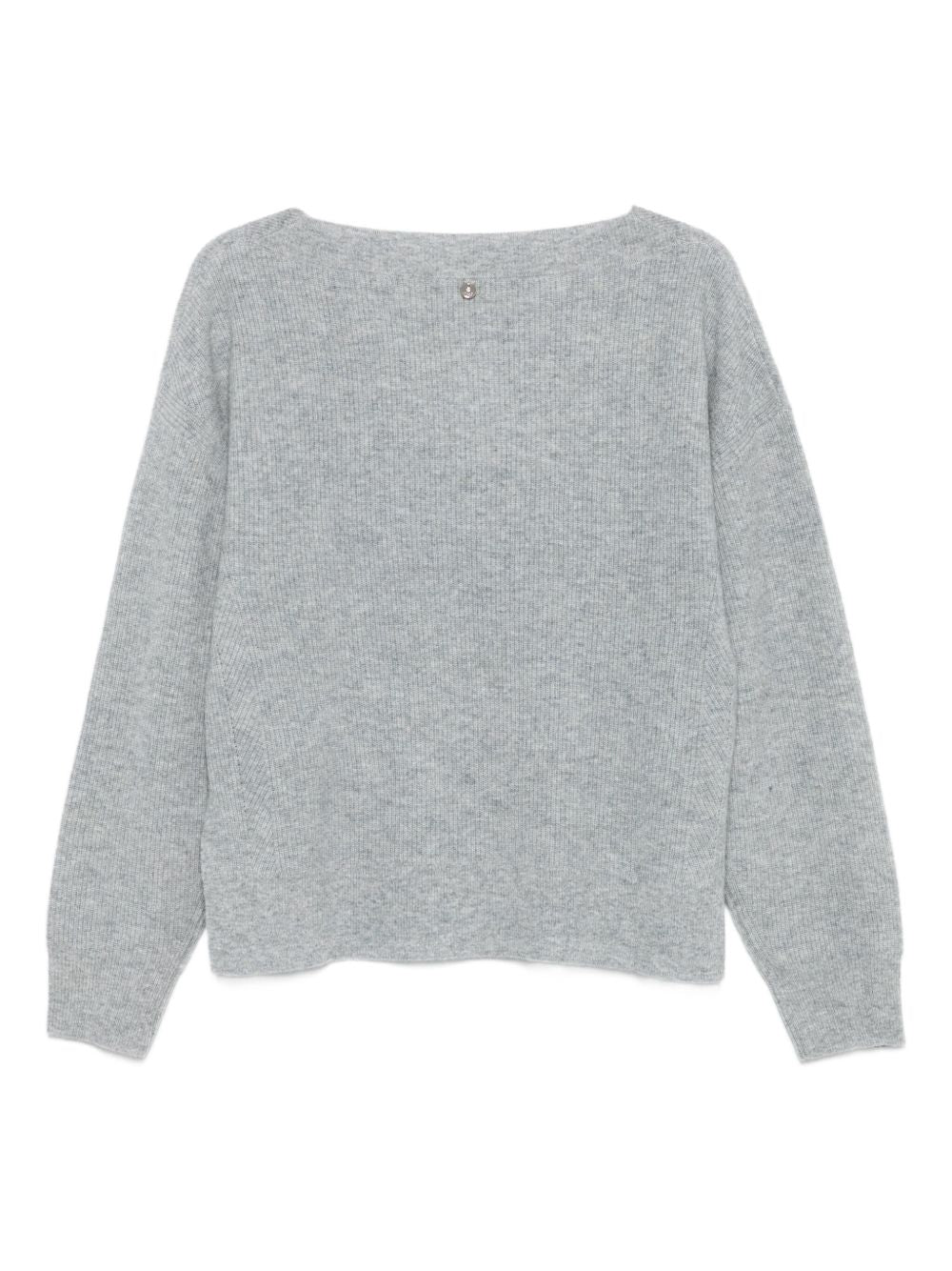 LIU JO Luxurious Wool-Cashmere Blend Sweater for Women - Fall Winter 25/26