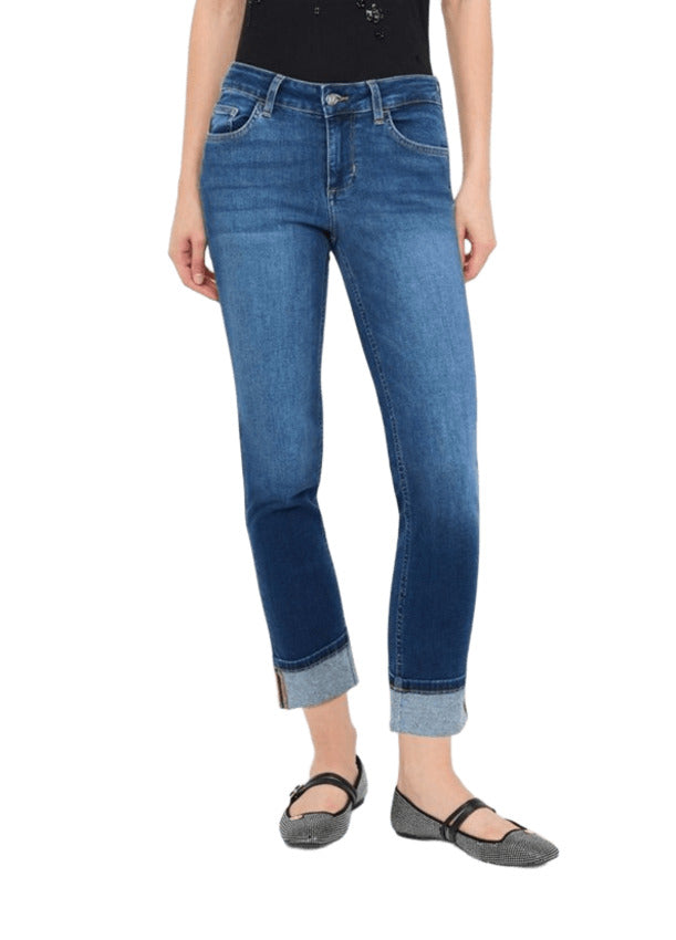 LIU JO Skinny Fit Cropped Jeans