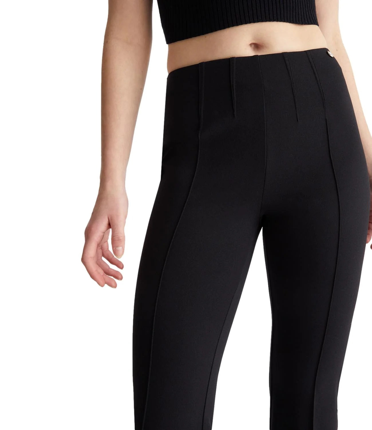 LIU JO Chic High-Waisted Flare Pants