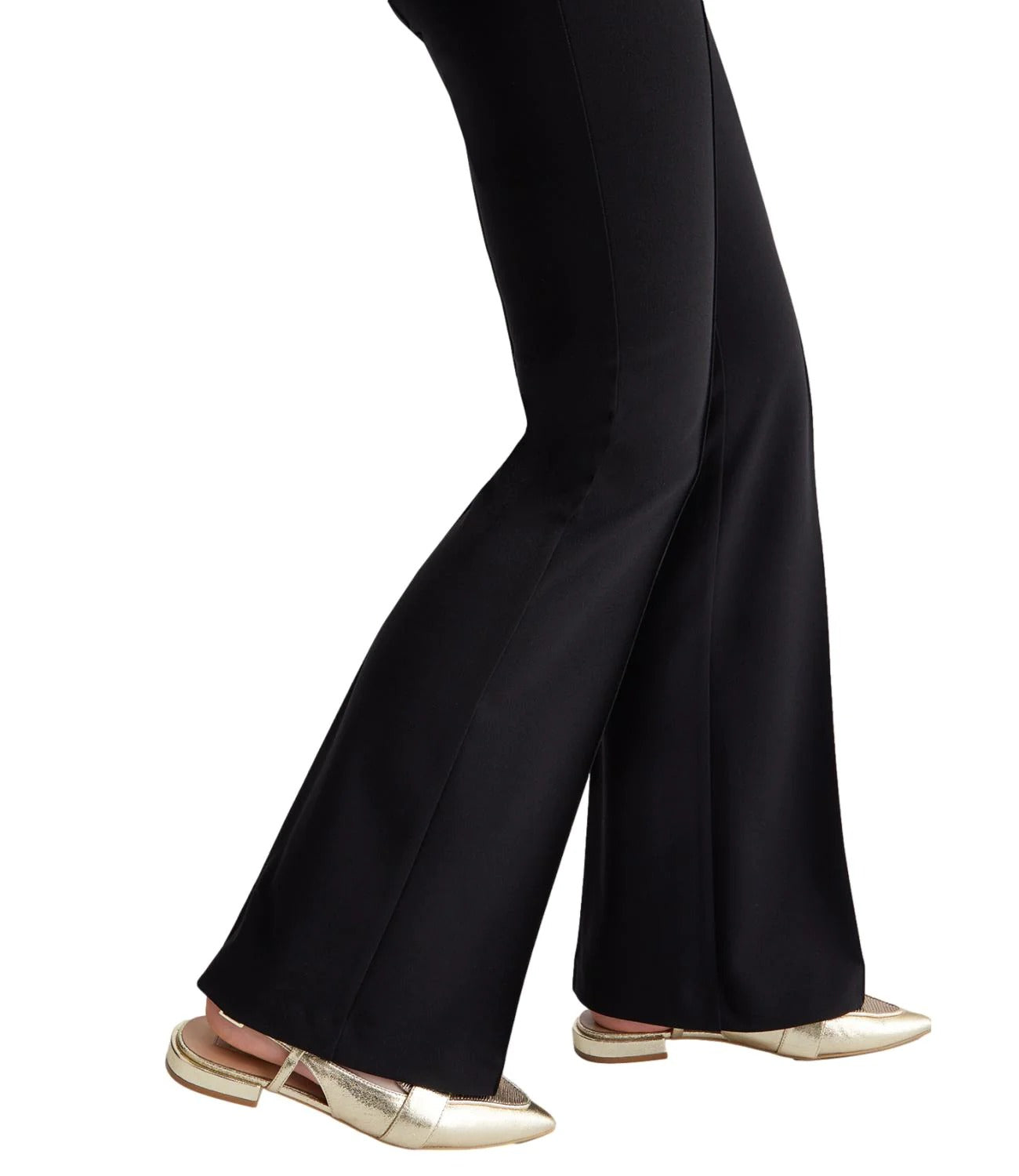 LIU JO Chic High-Waisted Flare Pants