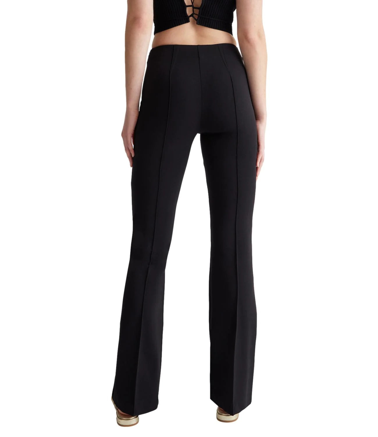 LIU JO Chic High-Waisted Flare Pants