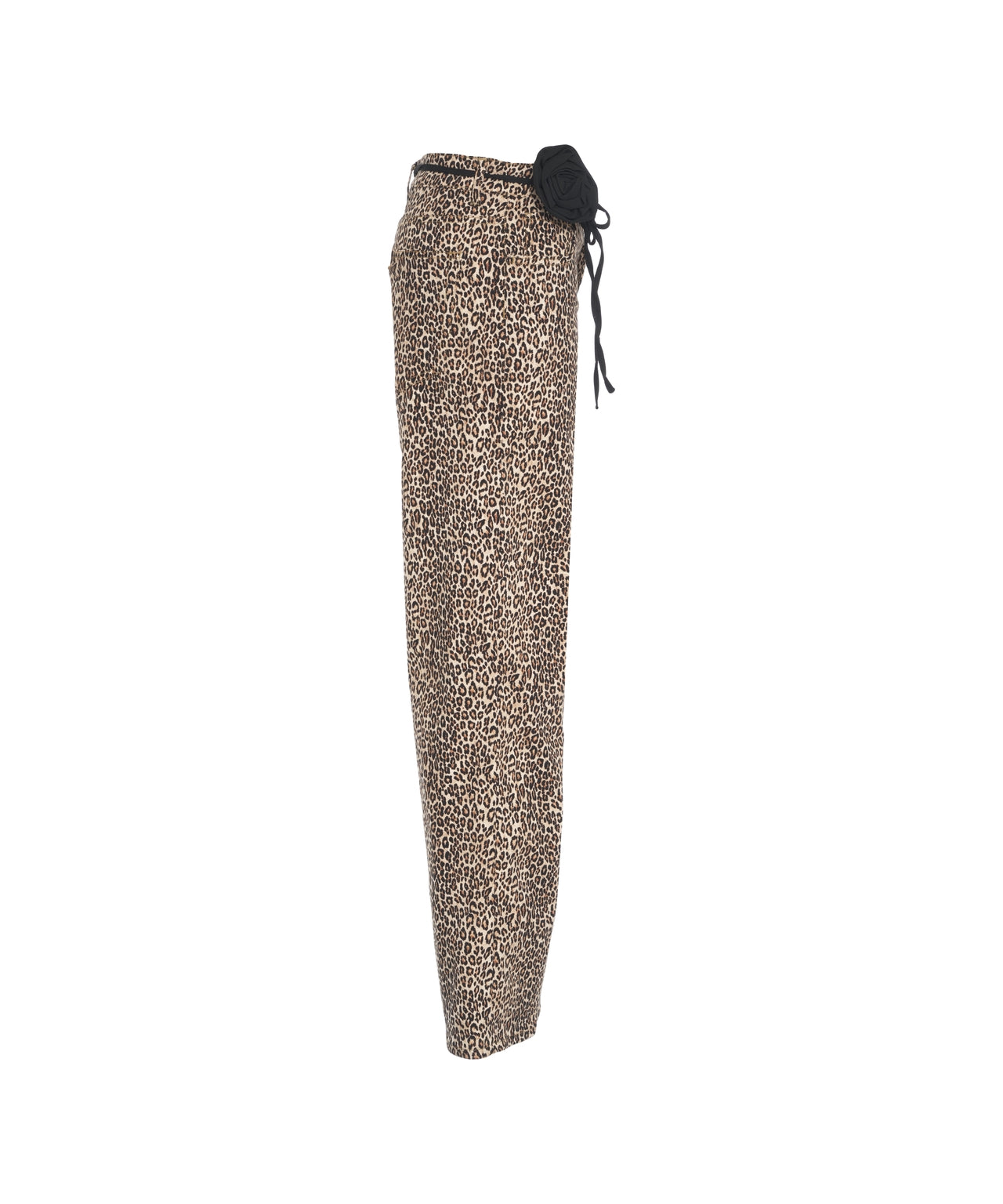 LIU JO Stylish Animal Print Trousers for Women - Fall Winter 2025
